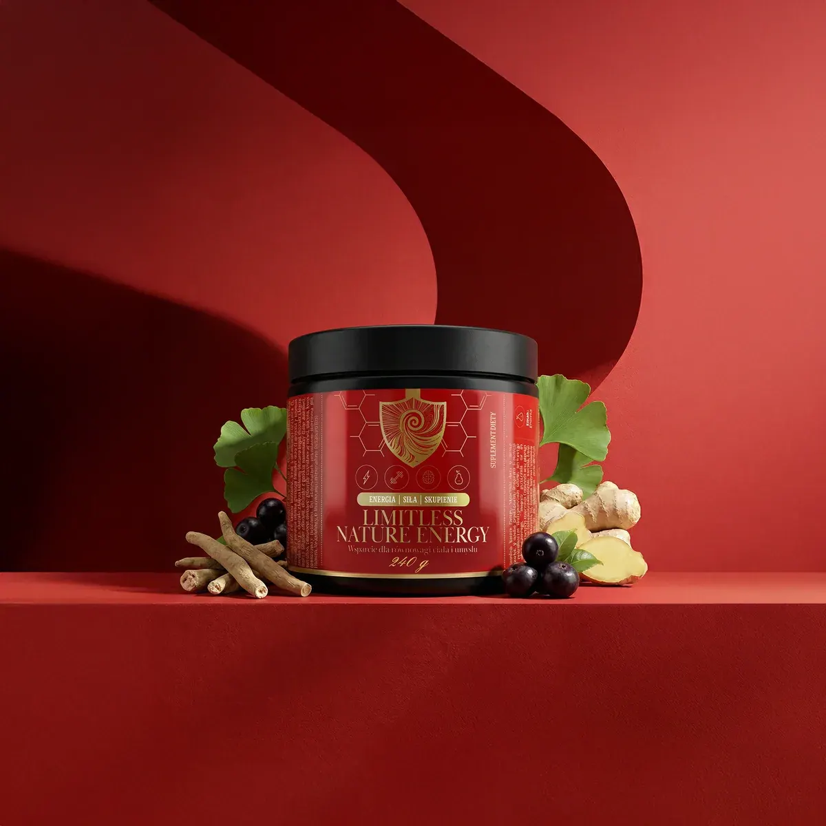 Limitless Nature Energy — opakowanie 240 g